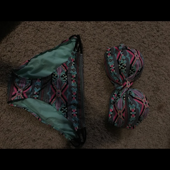 Swim Geometric Swimsuit Poshmark